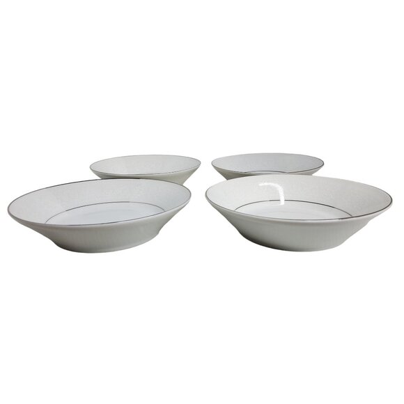 Vintage Salem China Co Translucent Lace Bouquet Fine China Dessert Plate with Pl - Picture 2 of 3